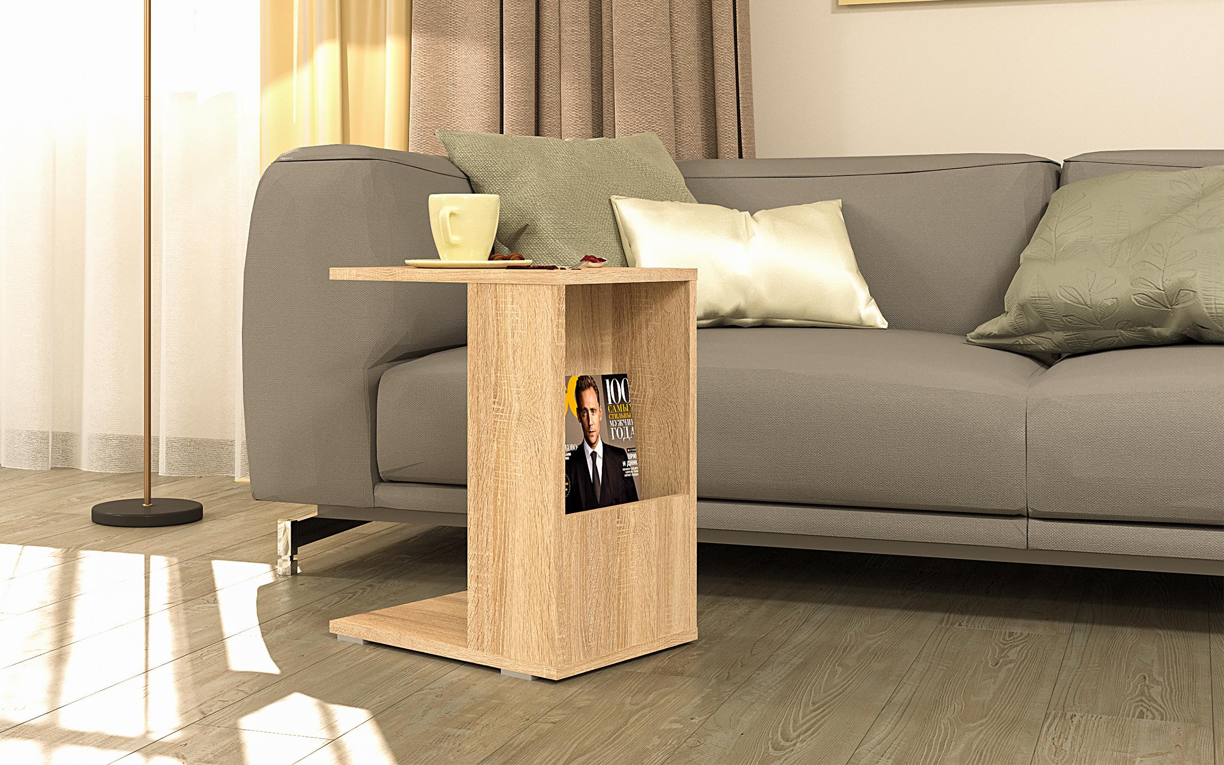 Masuta ajutatoare Prima, stejar sonoma  1